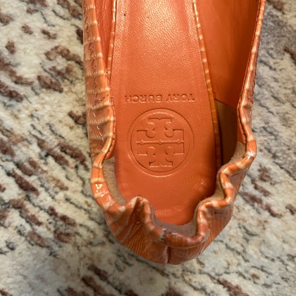 Tory Burch coral ballet flats | size 9 - Picture 5 of 6